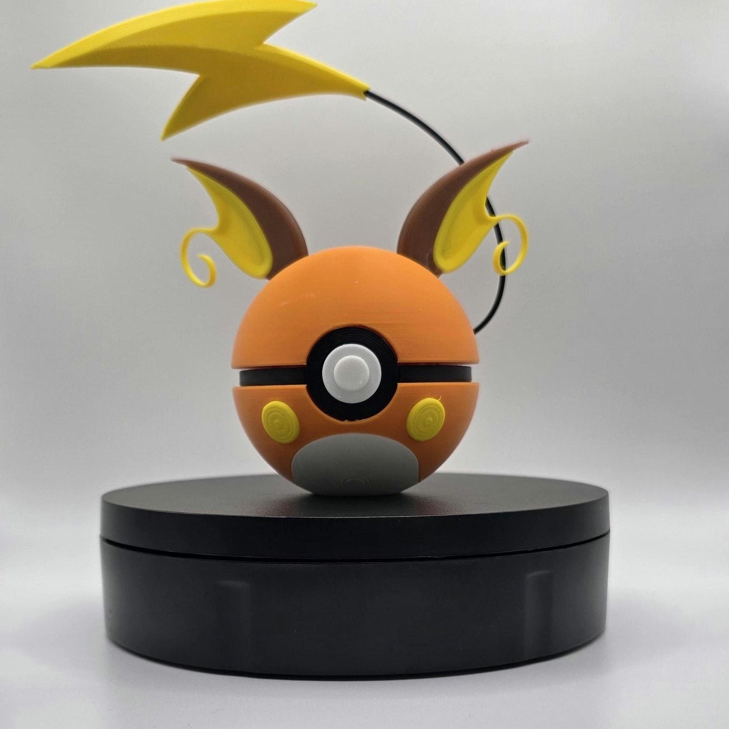 Raichu-Inspired Display Piece Thunder Tail Collector Ball