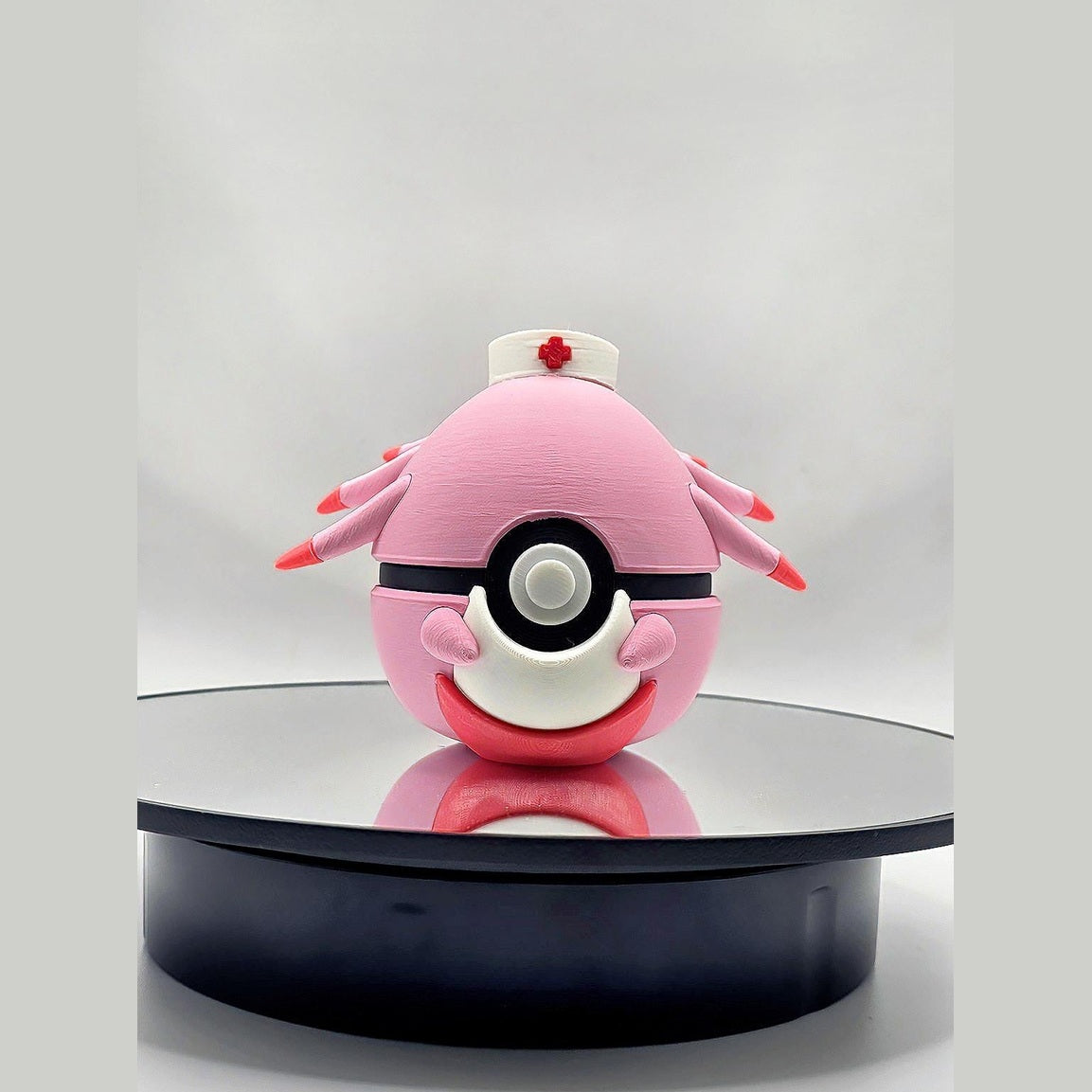 Nurse Chansey-Inspired Collector Display Item Healing Companion Ball