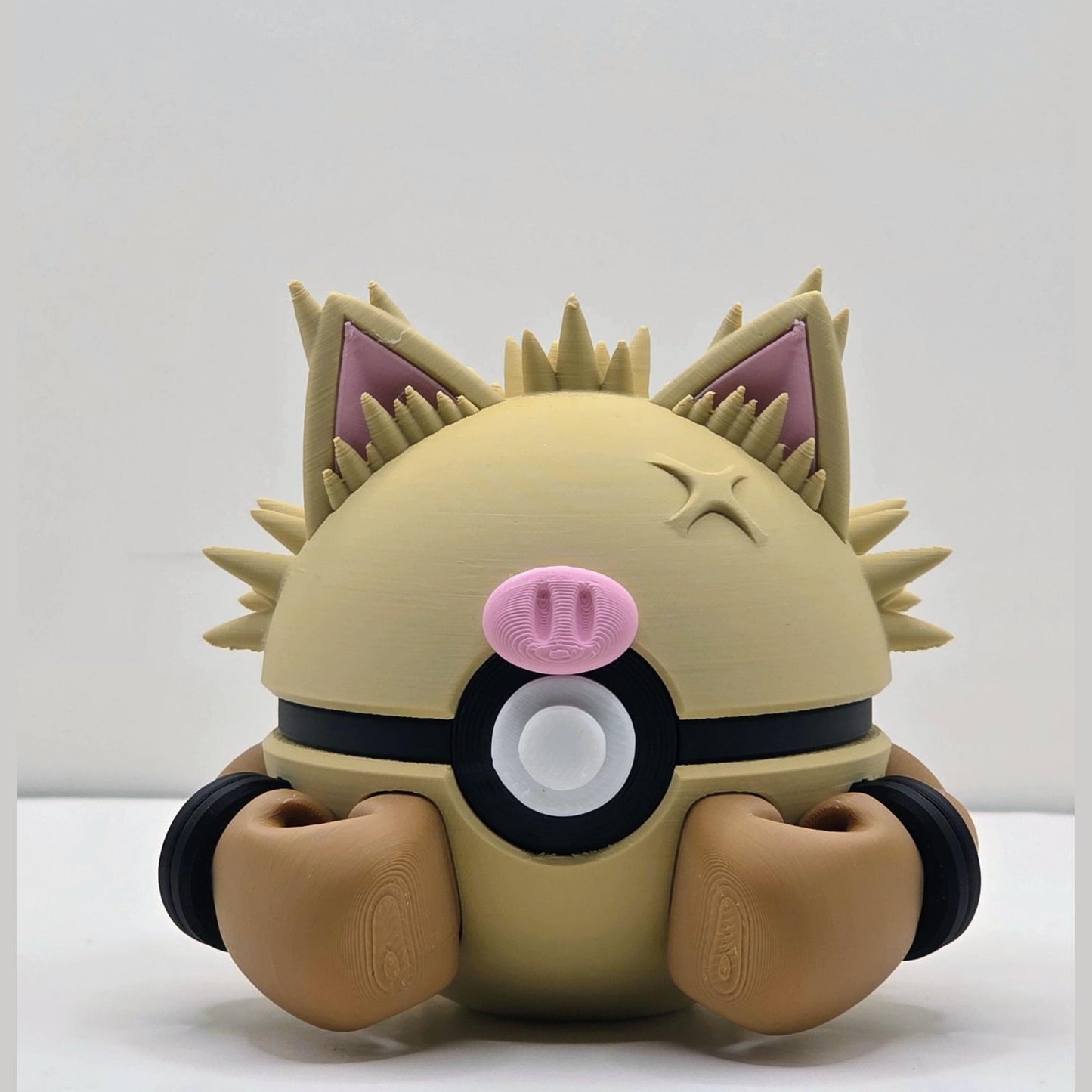 Fighting Primate Inspired Creature Ball