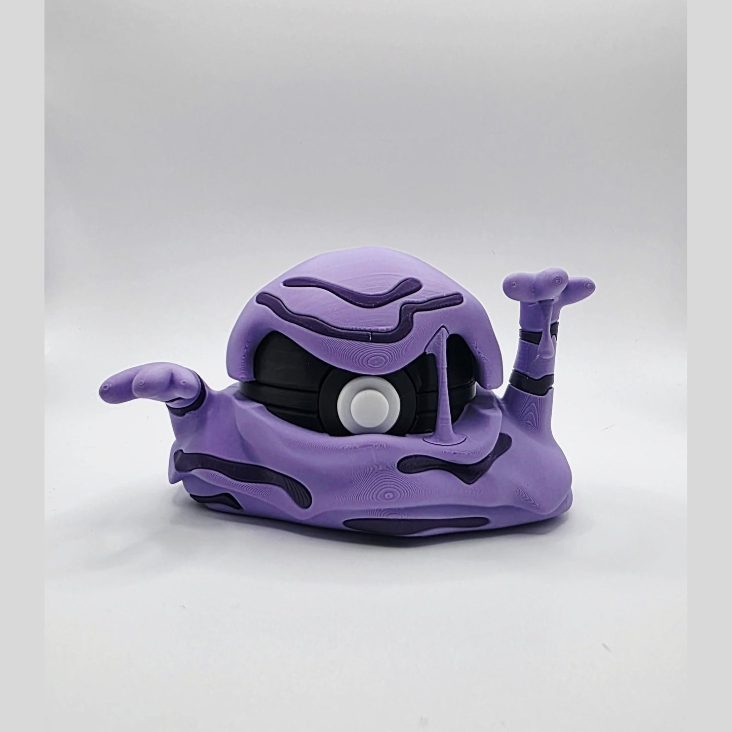 3D Printed Sludge Beast Creature Ball Display – Dripping Ooze Collector Sphere