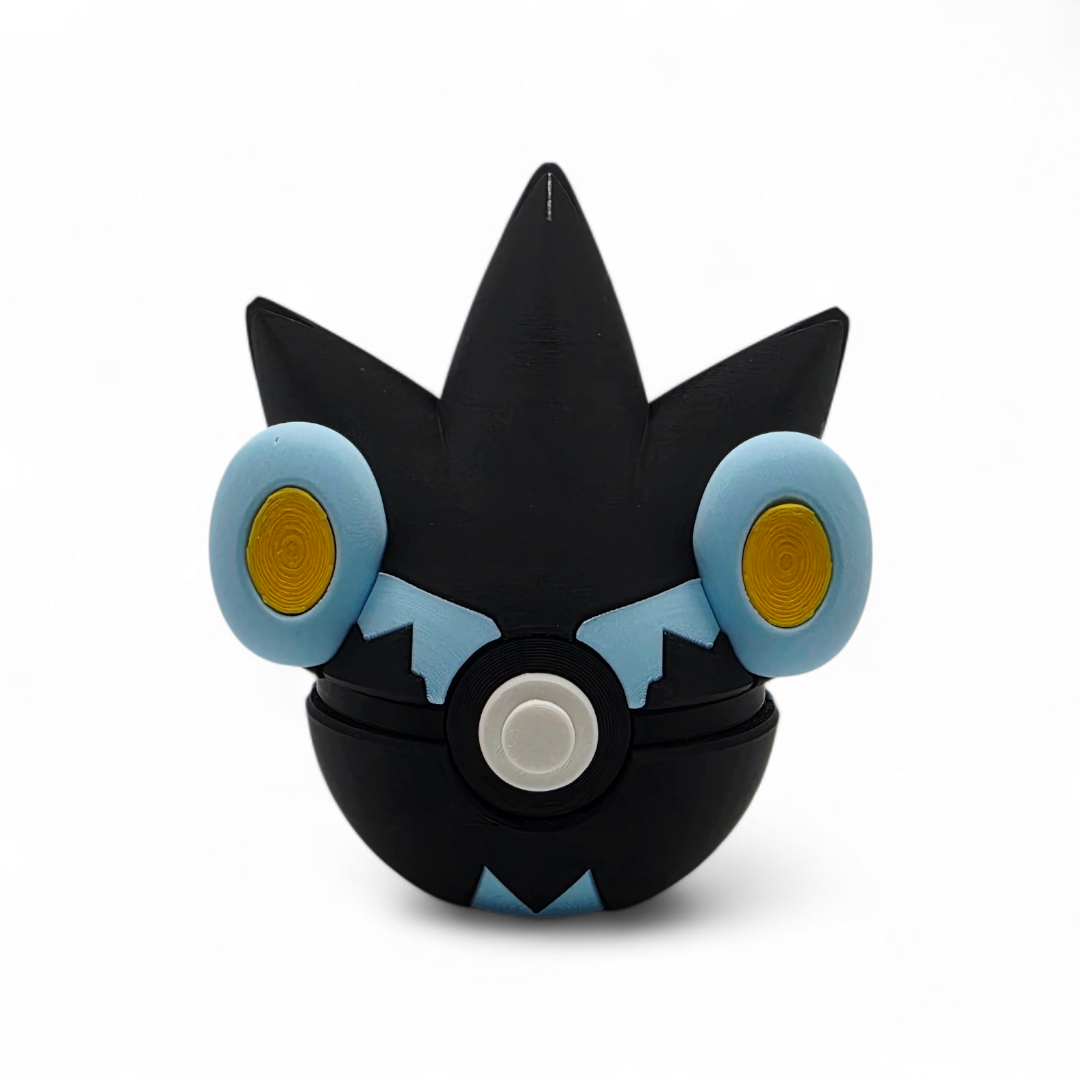 3D Printed Electric Lion Creature Ball Premium Collector Display Piece