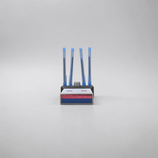 3D printed USB shaped sticky note holder desk organizer