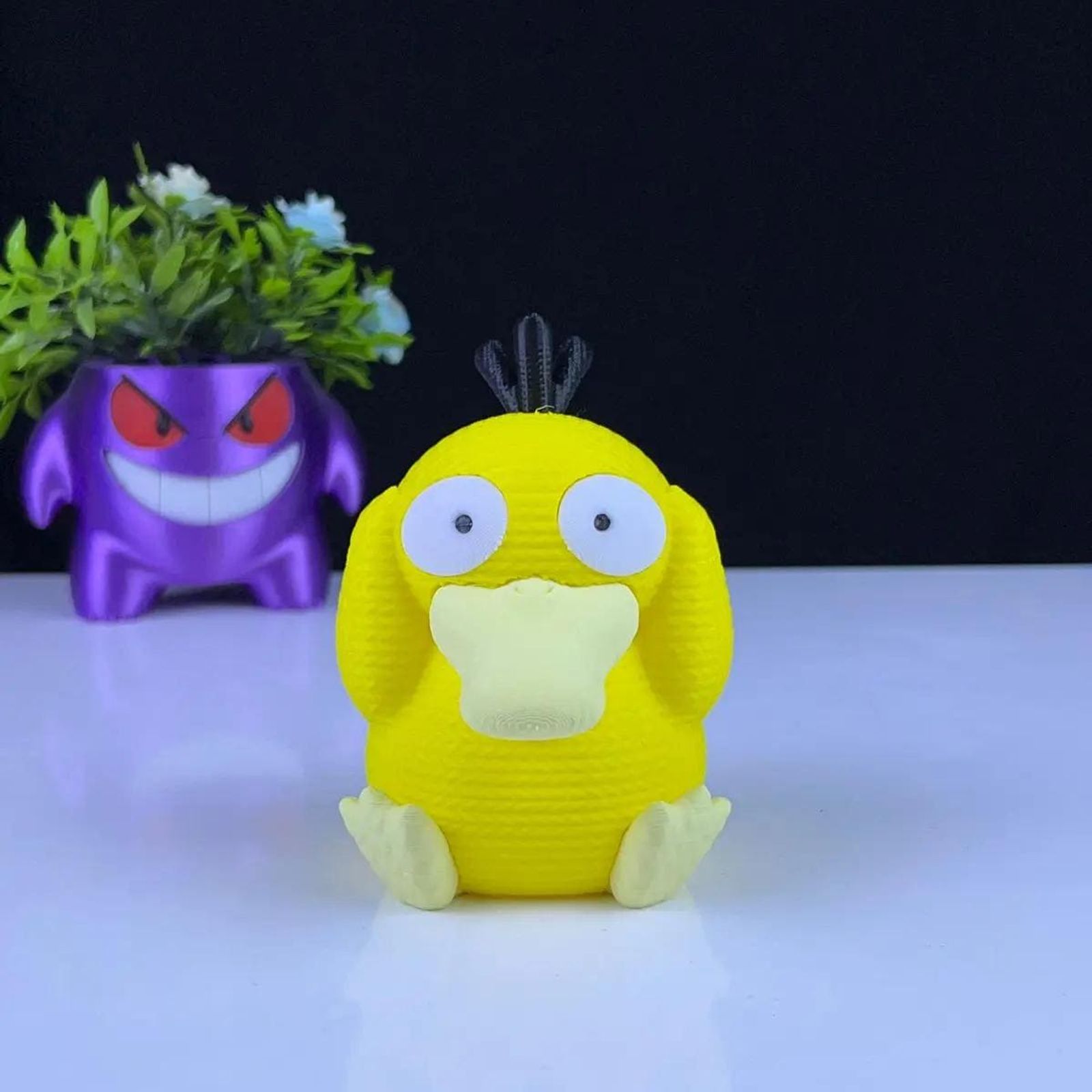 3D - Printed Crochet - Style Psyduck – Pokémon - Inspired Figurine - HypedAnubis3D