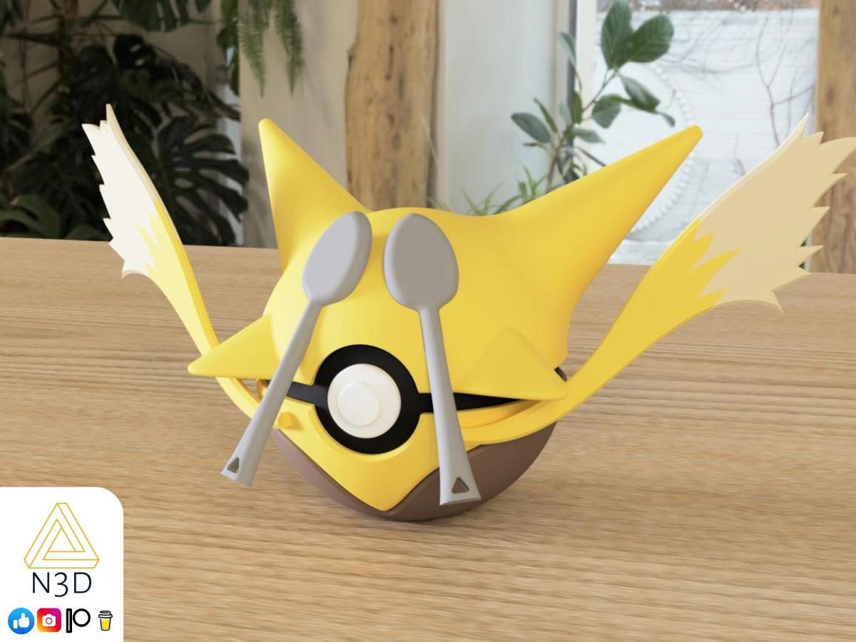 Alakazam - Themed Pocket Orb – Mystical Collector’s Edition - HypedAnubis3D