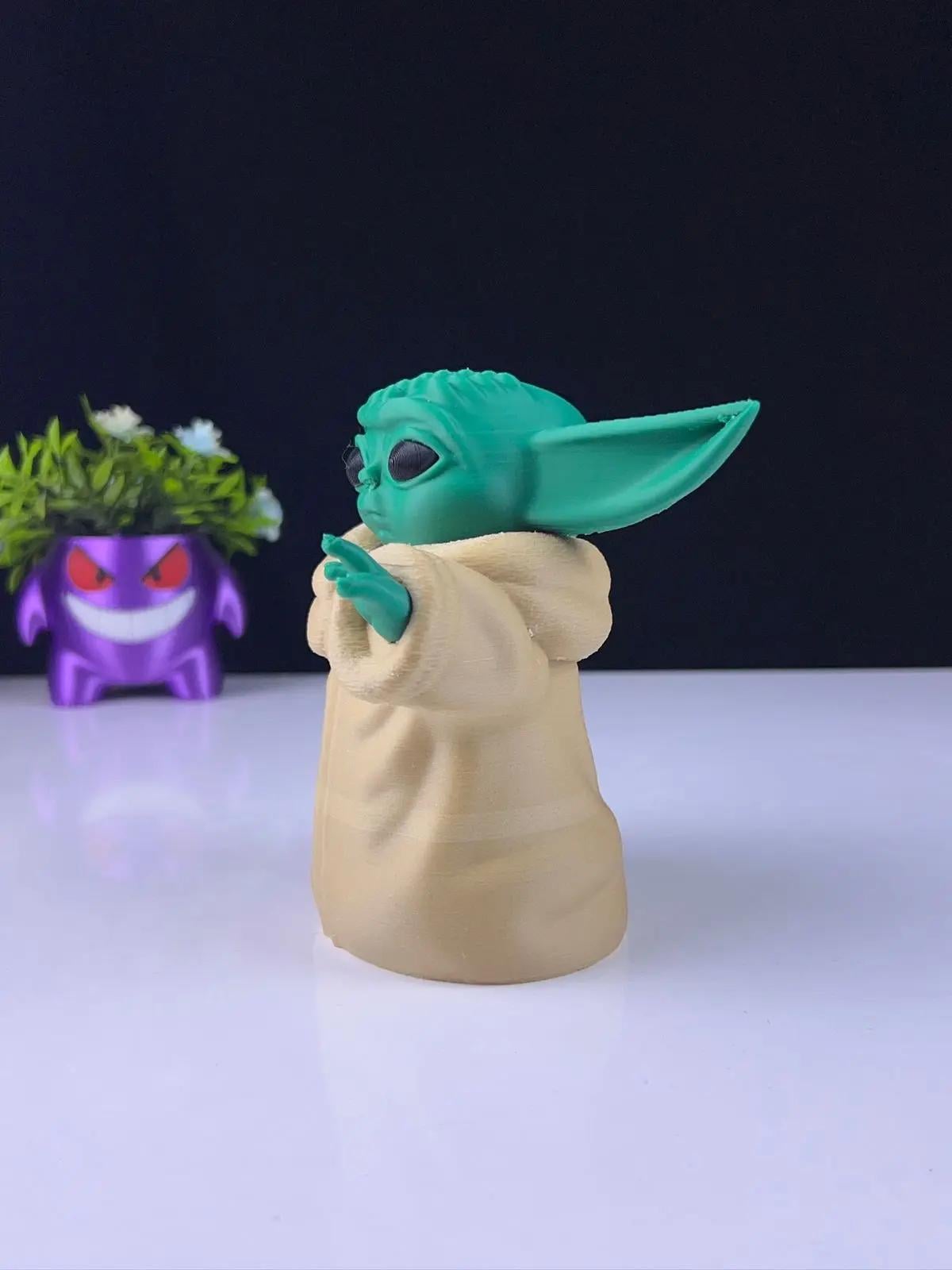 Baby Yoda Figure – The Child in Force Mode! - HypedAnubis3D