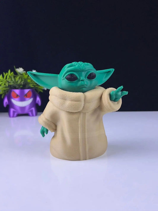 Baby Yoda Figure – The Child in Force Mode! - HypedAnubis3D