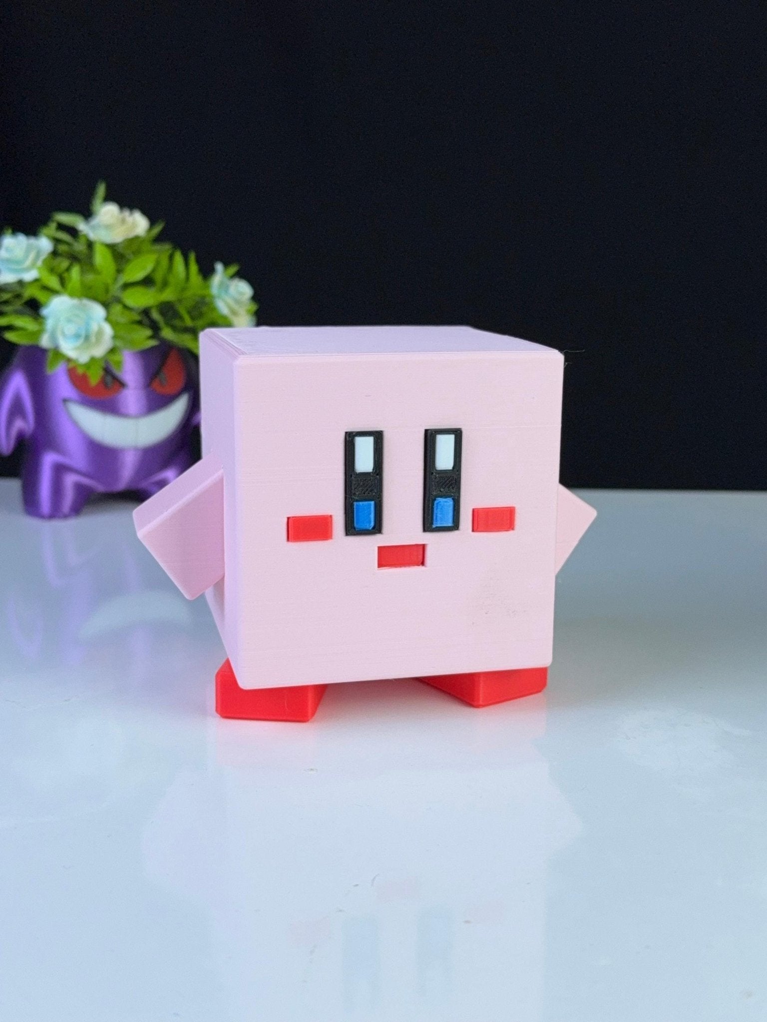 Blocky Kirby – Minecraft - Inspired 3D Print - HypedAnubis3D