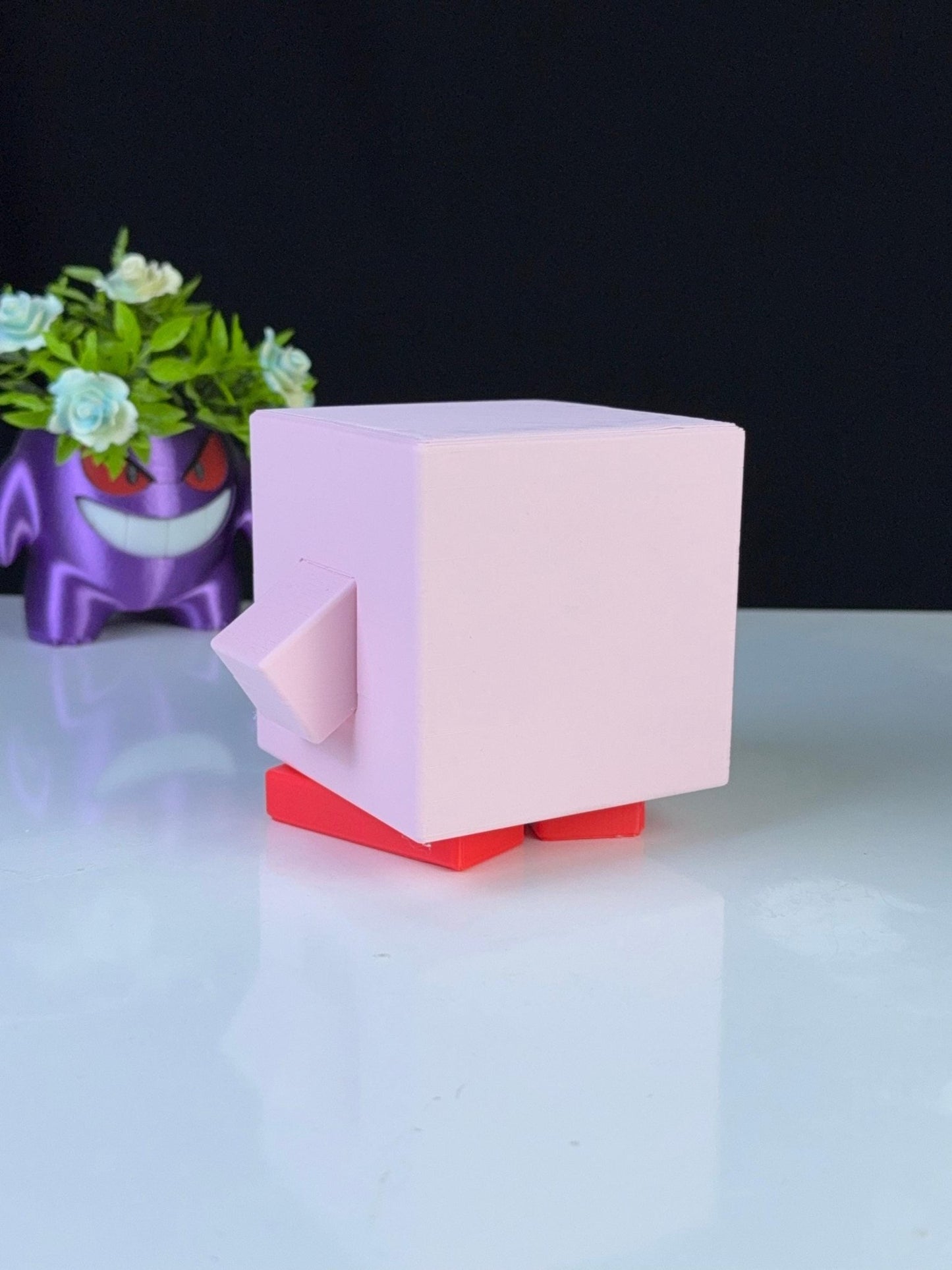 Blocky Kirby – Minecraft - Inspired 3D Print - HypedAnubis3D