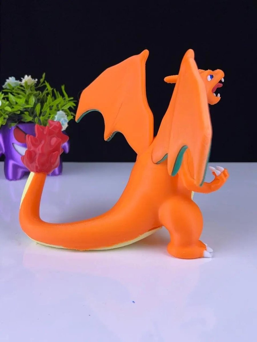 Charizard Figurine – 3D Printed Pokémon Collectible - HypedAnubis3D