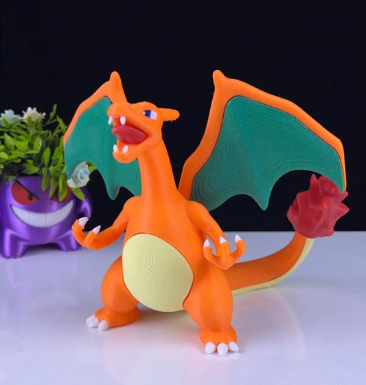 Charizard Figurine – 3D Printed Pokémon Collectible - HypedAnubis3D