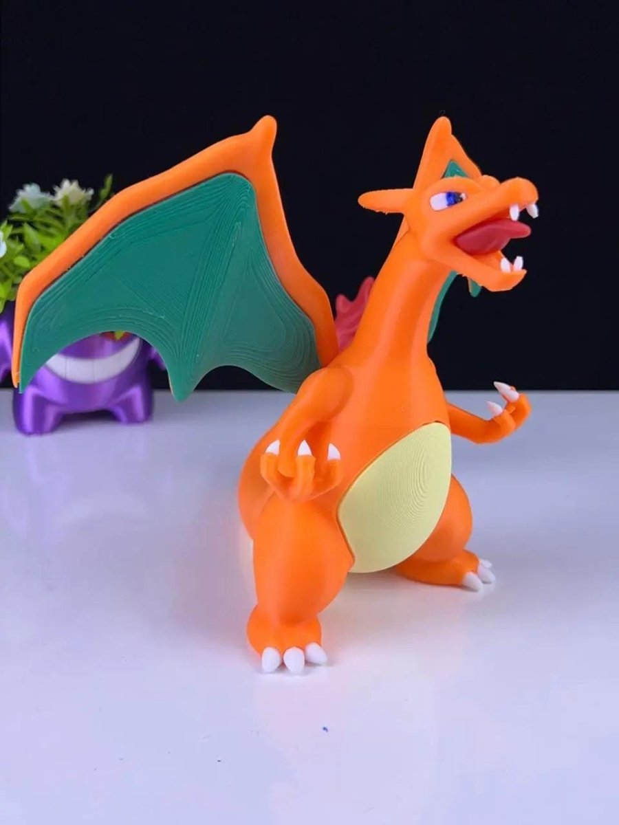 Charizard Figurine – 3D Printed Pokémon Collectible - HypedAnubis3D