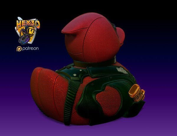 Deadpool - Themed Rubber Duck – Hilarious and Collectible Display - HypedAnubis3D