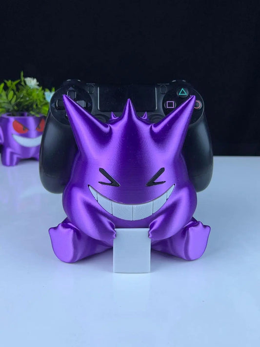 Gengar PS5 & PS4 Remote Holder – Pokémon - Themed Gaming Stand - HypedAnubis3D