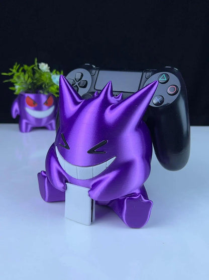 Gengar PS5 & PS4 Remote Holder – Pokémon - Themed Gaming Stand - HypedAnubis3D