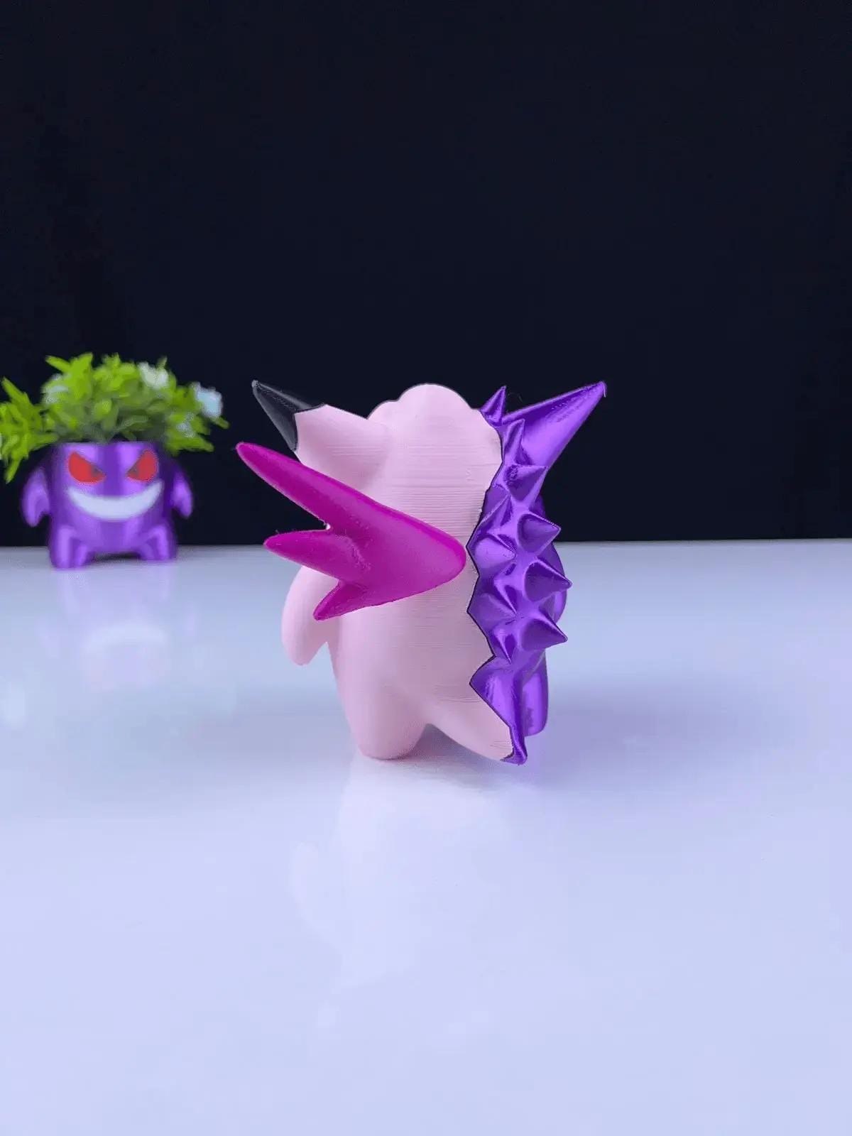 Gengar x Clefable Fusion Figure – Pokémon Mashup Collectible - HypedAnubis3D