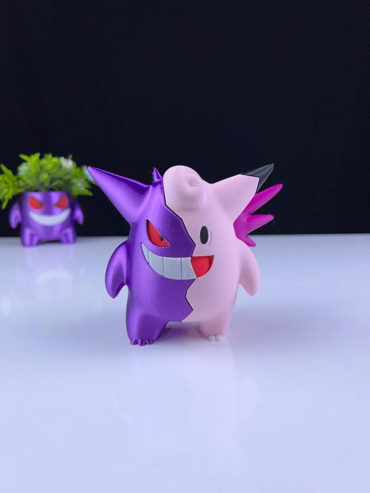 Gengar x Clefable Fusion Figure – Pokémon Mashup Collectible - HypedAnubis3D