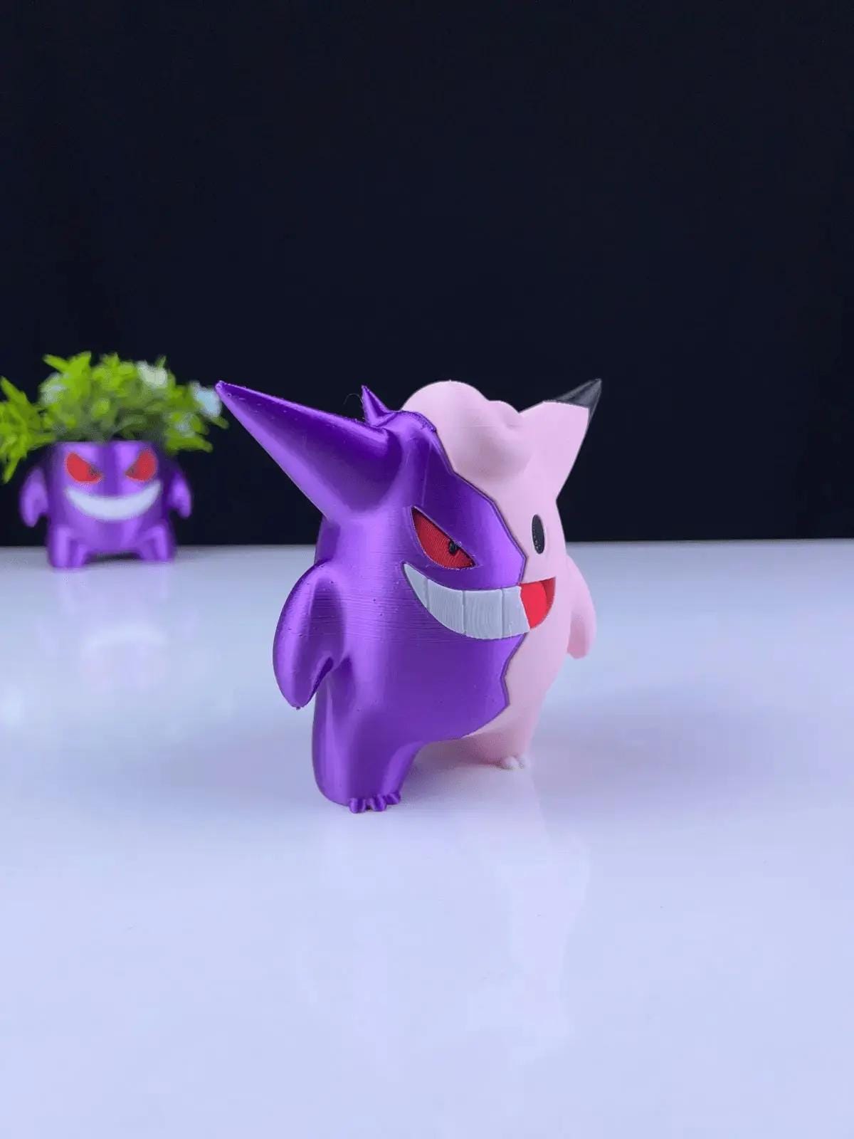 Gengar x Clefable Fusion Figure – Pokémon Mashup Collectible - HypedAnubis3D