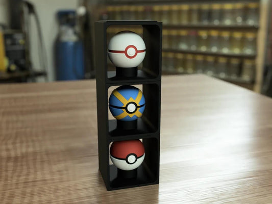 Pokeball Stackable Display Stand