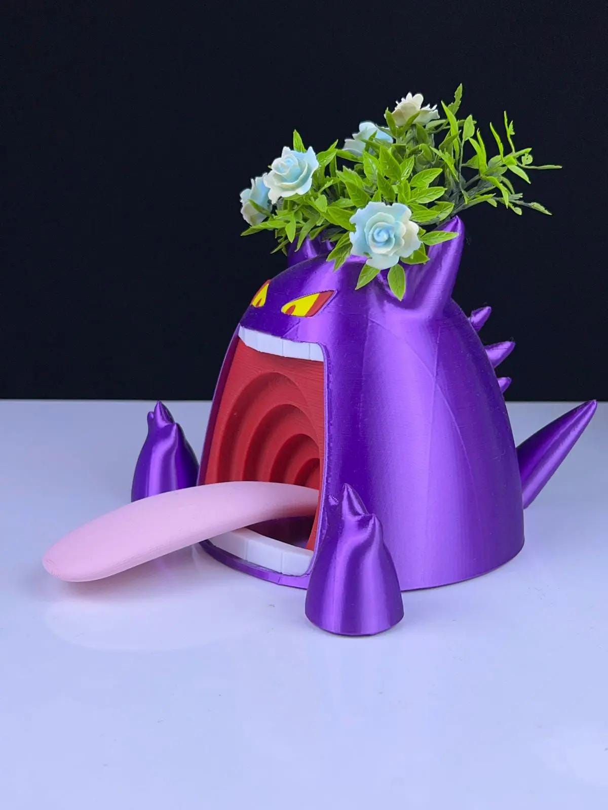 Gigantamax Gengar Vase – 3D Printed Pokémon-Themed Planter