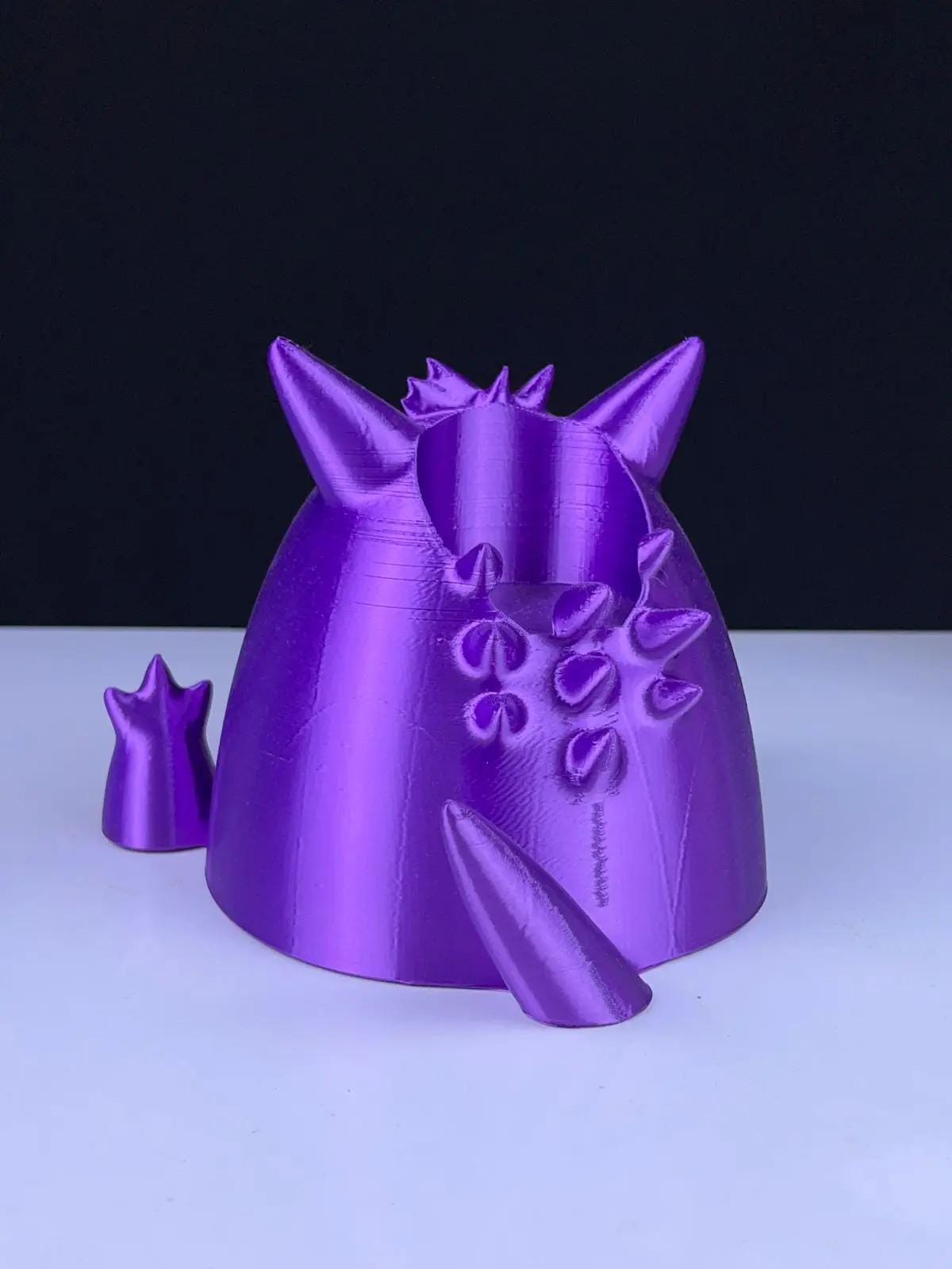 Gigantamax Gengar Vase – 3D Printed Pokémon-Themed Planter