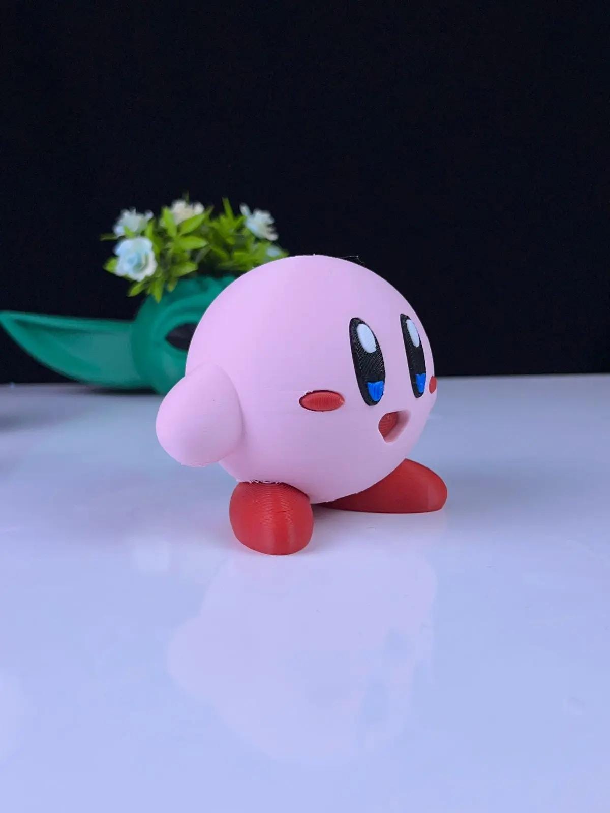 Kirby Figurine – 3D Printed Collectible