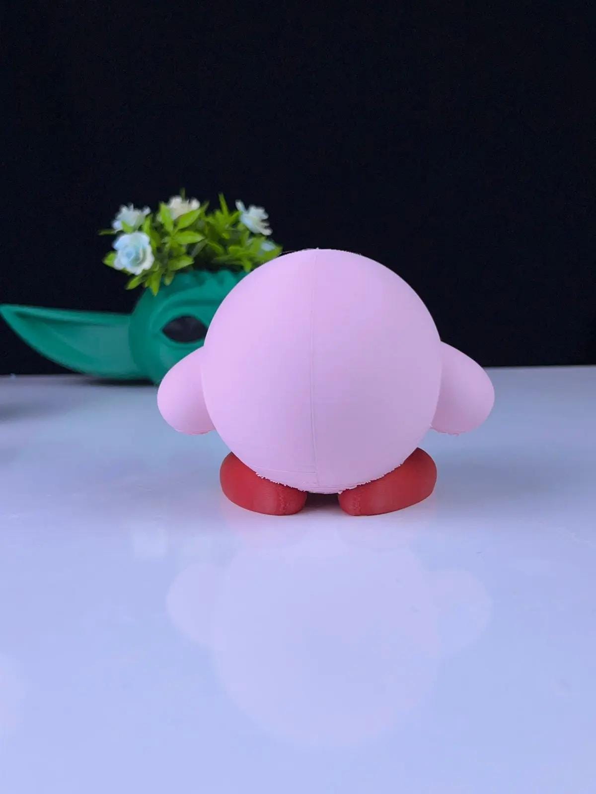 Kirby Figurine – 3D Printed Collectible