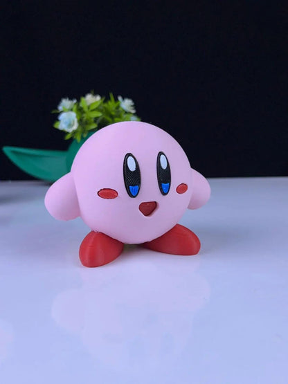 Kirby Figurine – 3D Printed Collectible