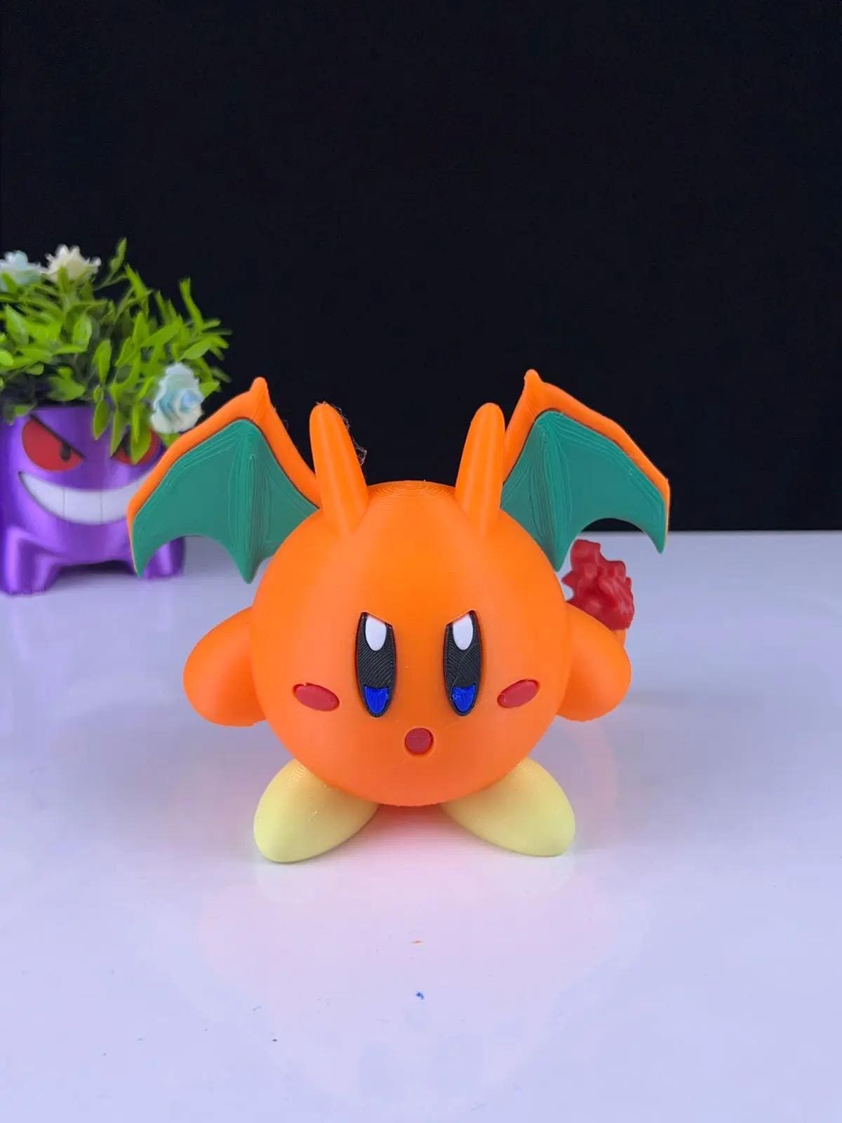 Kirby x Charizard Mashup – 3D Printed Collectible