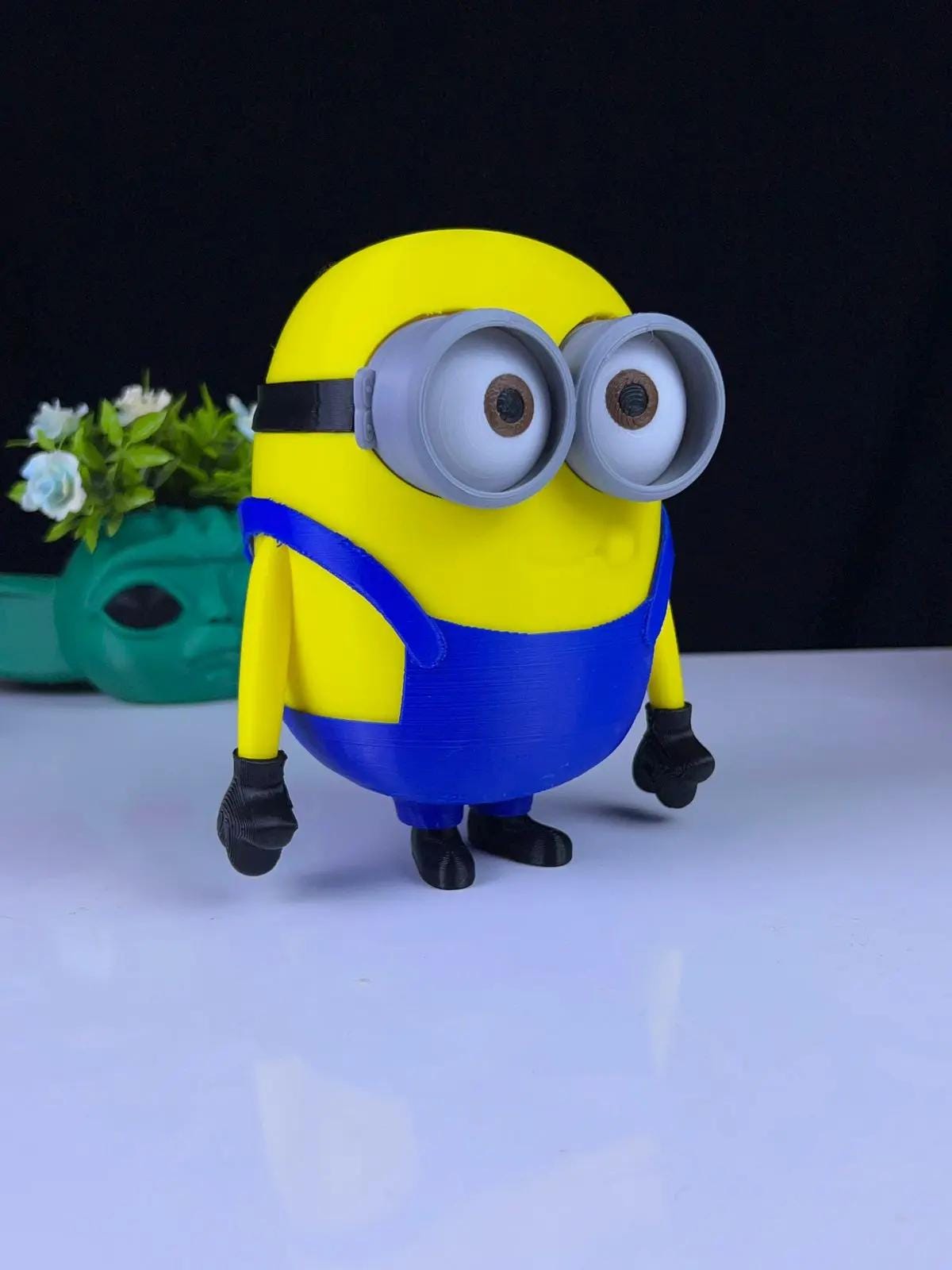 Minion-Themed 3D Printed Figurine – Fun & Playful Display Piece