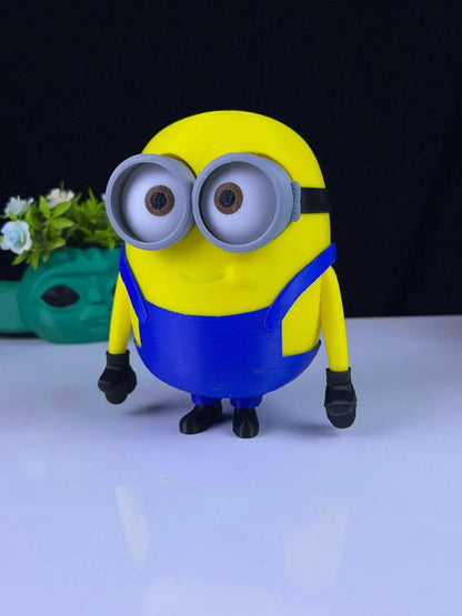 Minion-Themed 3D Printed Figurine – Fun & Playful Display Piece