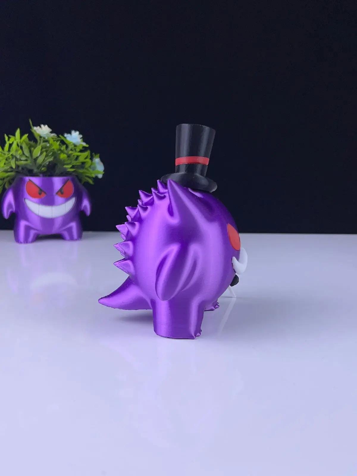 Mr. Gengar Figurine – Classy Gengar in a Top Hat and Cane