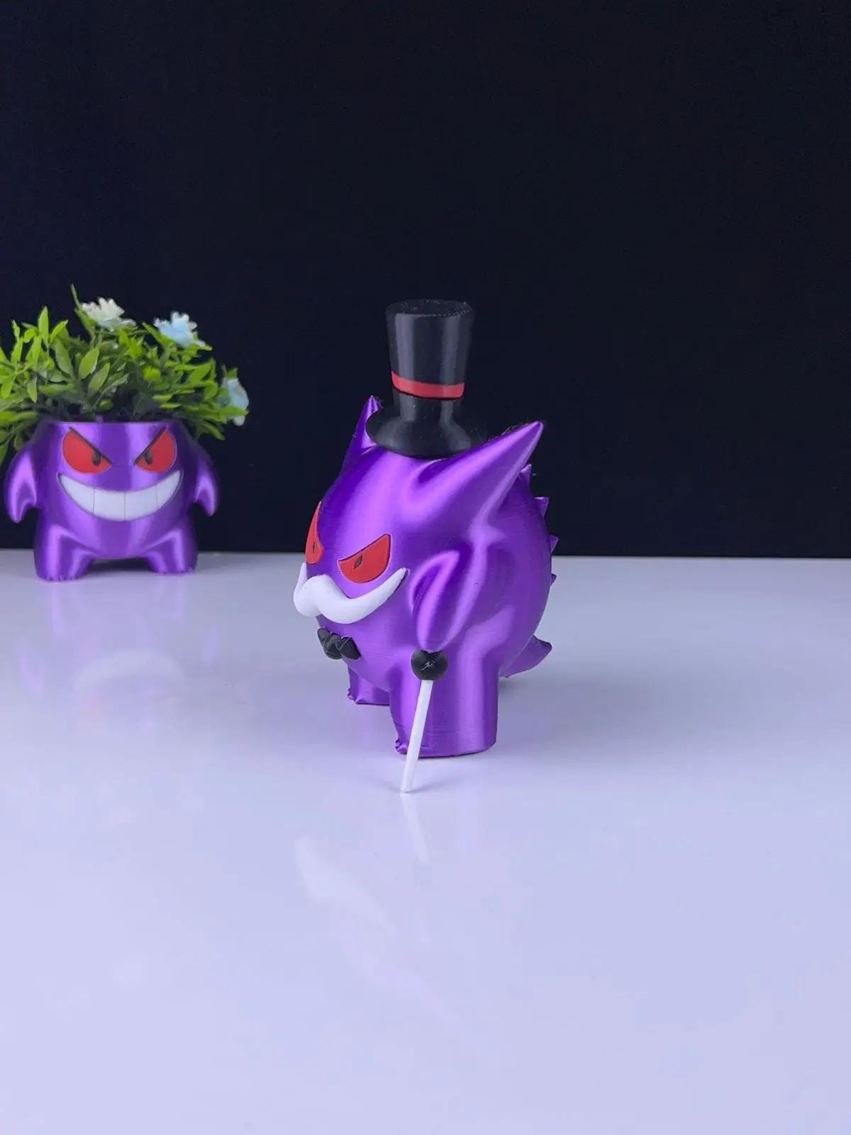 Mr. Gengar Figurine – Classy Gengar in a Top Hat and Cane