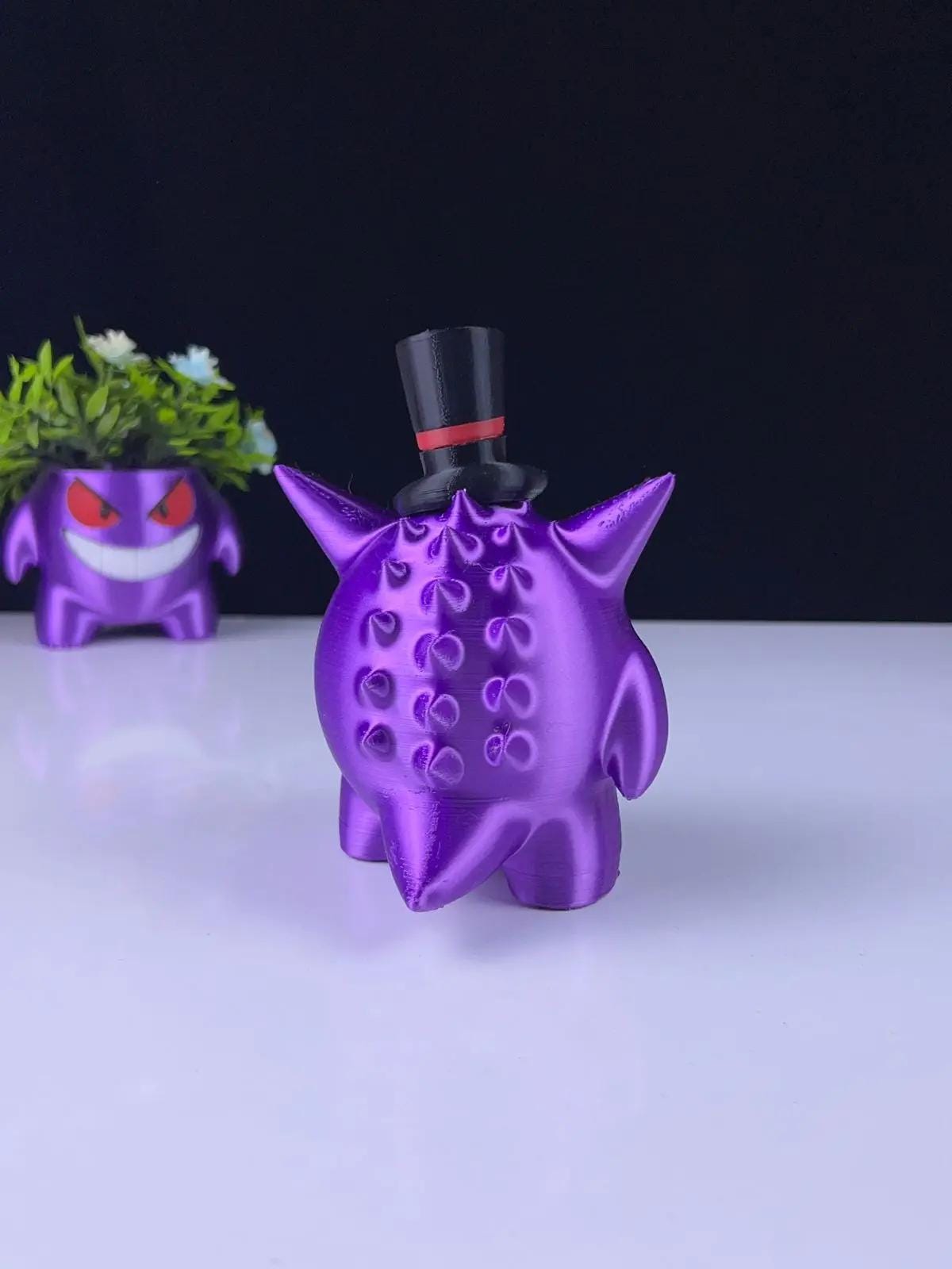 Mr. Gengar Figurine – Classy Gengar in a Top Hat and Cane