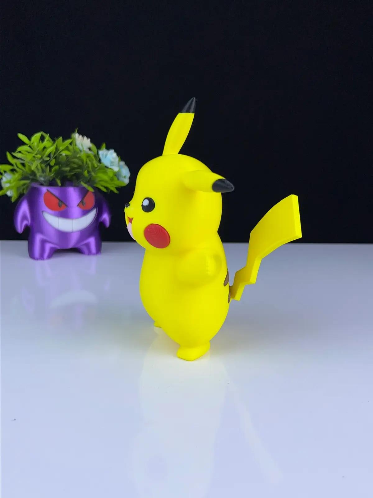 Pikachu Figurine – 3D Printed Pokémon Collectible