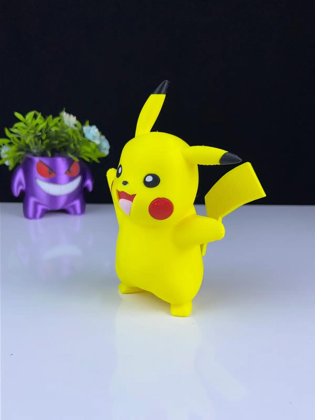 Pikachu Figurine – 3D Printed Pokémon Collectible