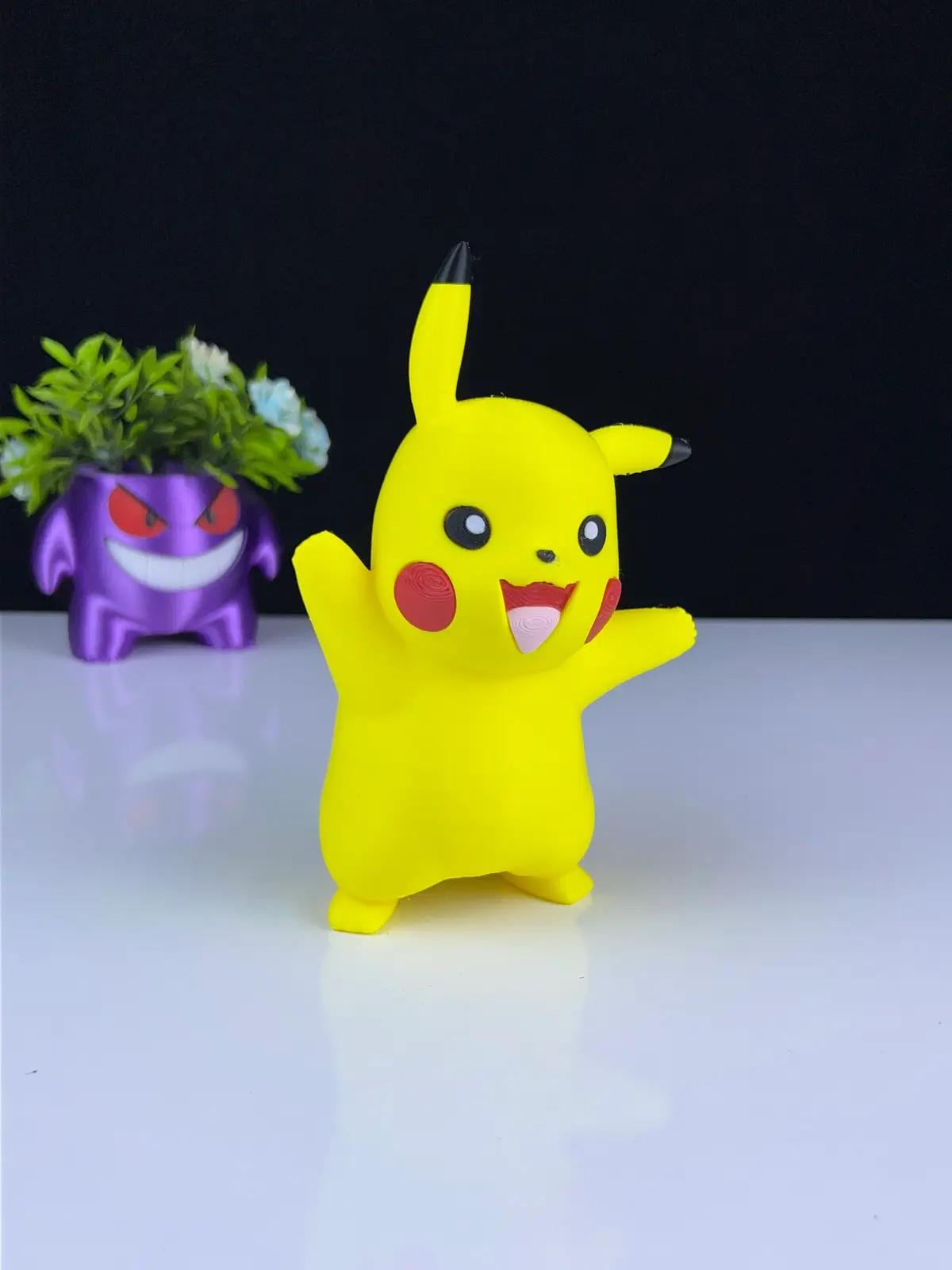 Pikachu Figurine – 3D Printed Pokémon Collectible