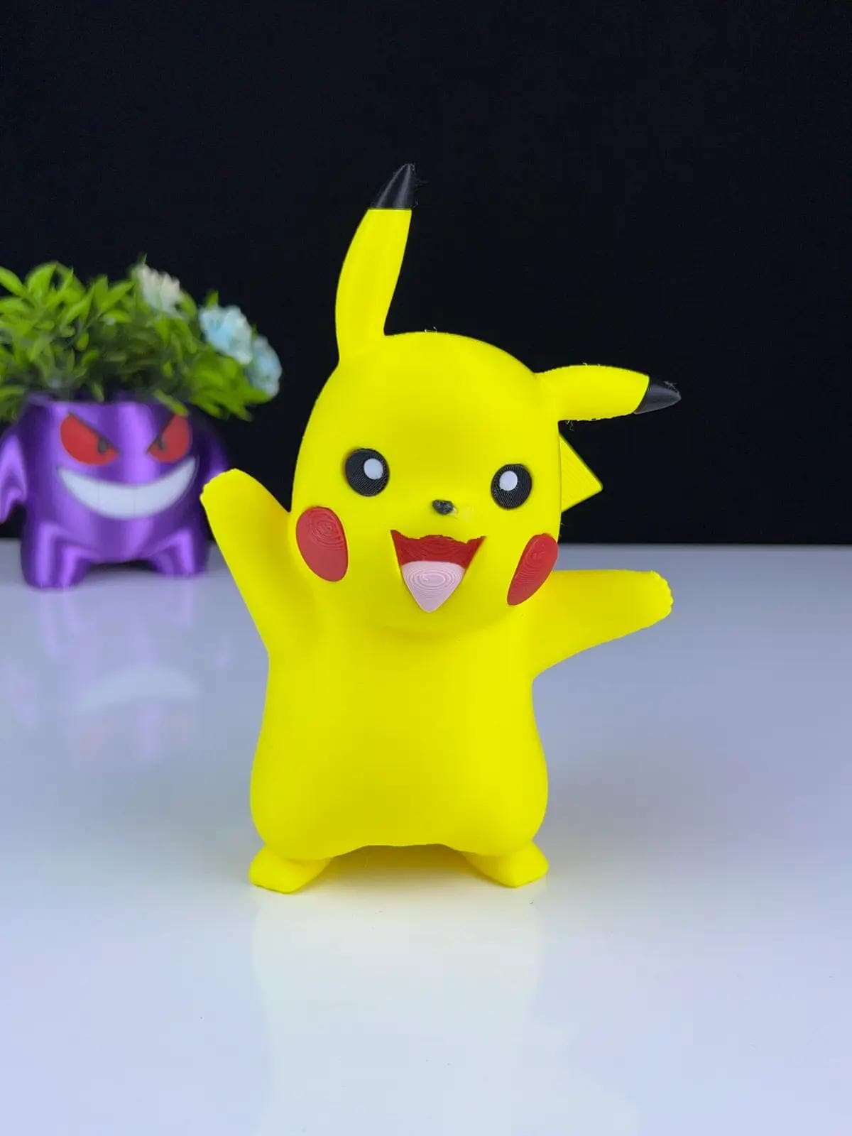 Pikachu Figurine – 3D Printed Pokémon Collectible