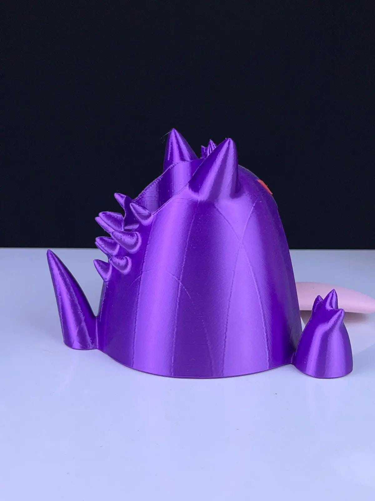 Gigantamax Gengar Vase – 3D Printed Pokémon-Themed Planter