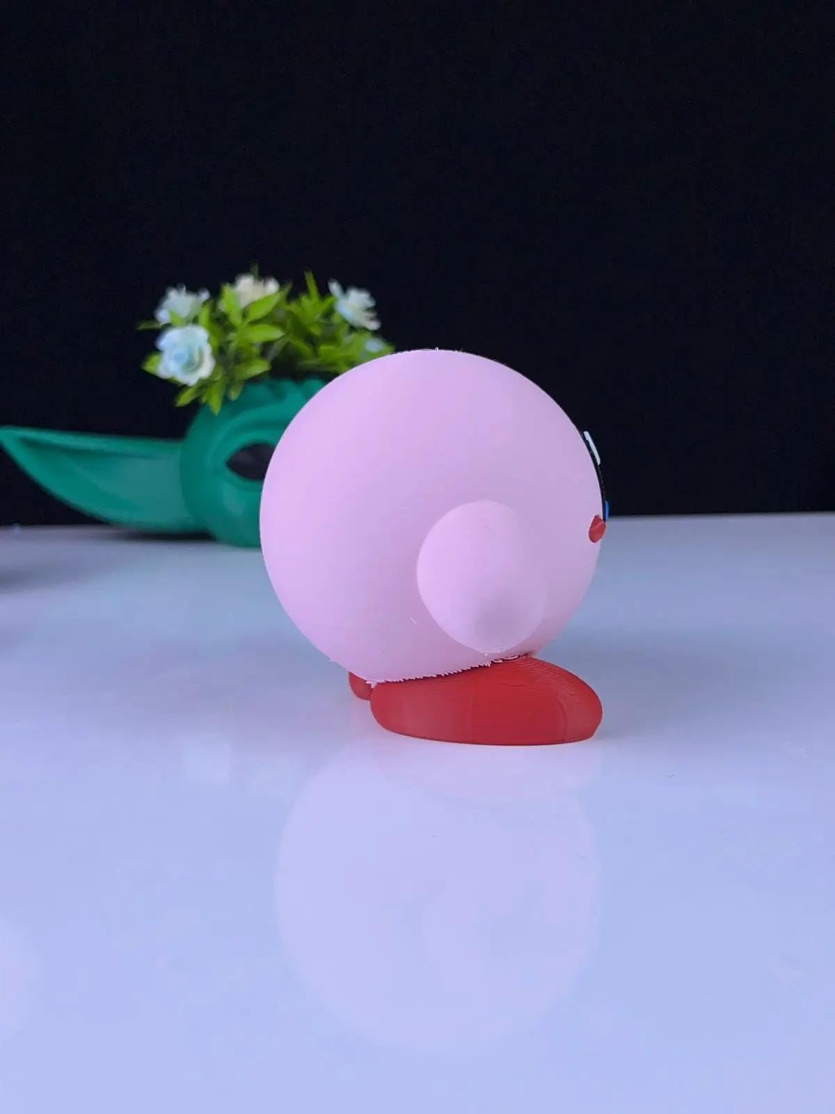 Kirby Figurine – 3D Printed Collectible