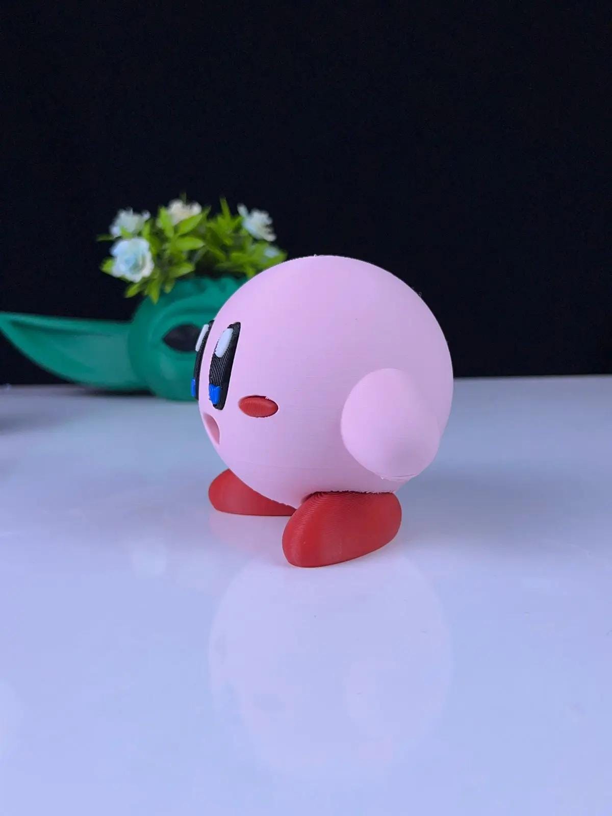 Kirby Figurine – 3D Printed Collectible