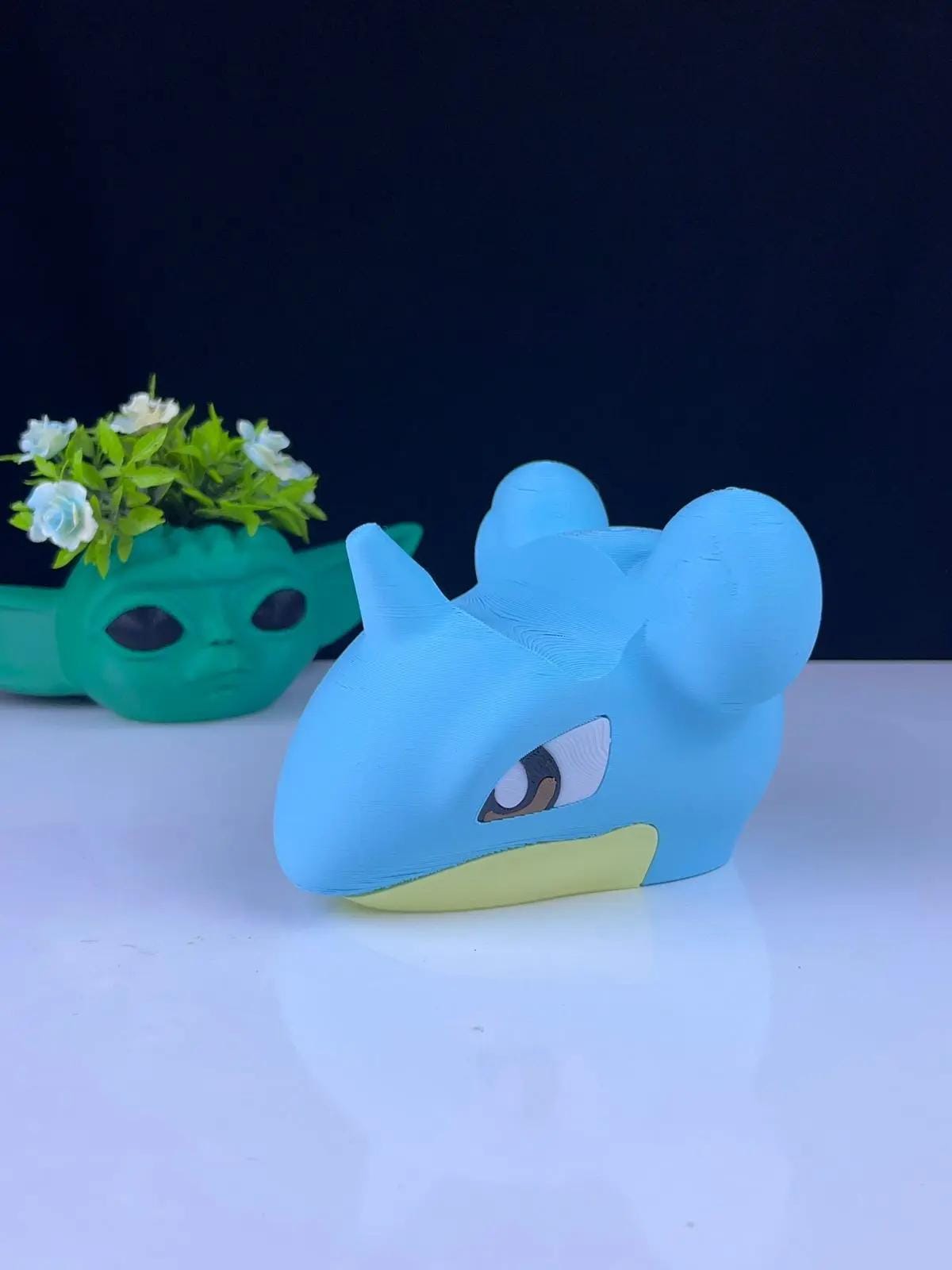 Lapras-Themed Xbox/PS5 Controller Holder – 3D Printed Gaming Accessory