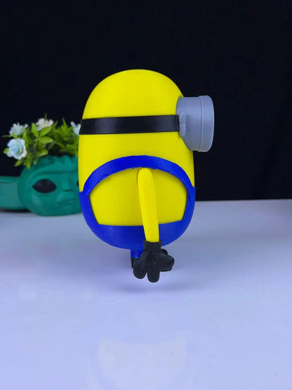 Minion-Themed 3D Printed Figurine – Fun & Playful Display Piece