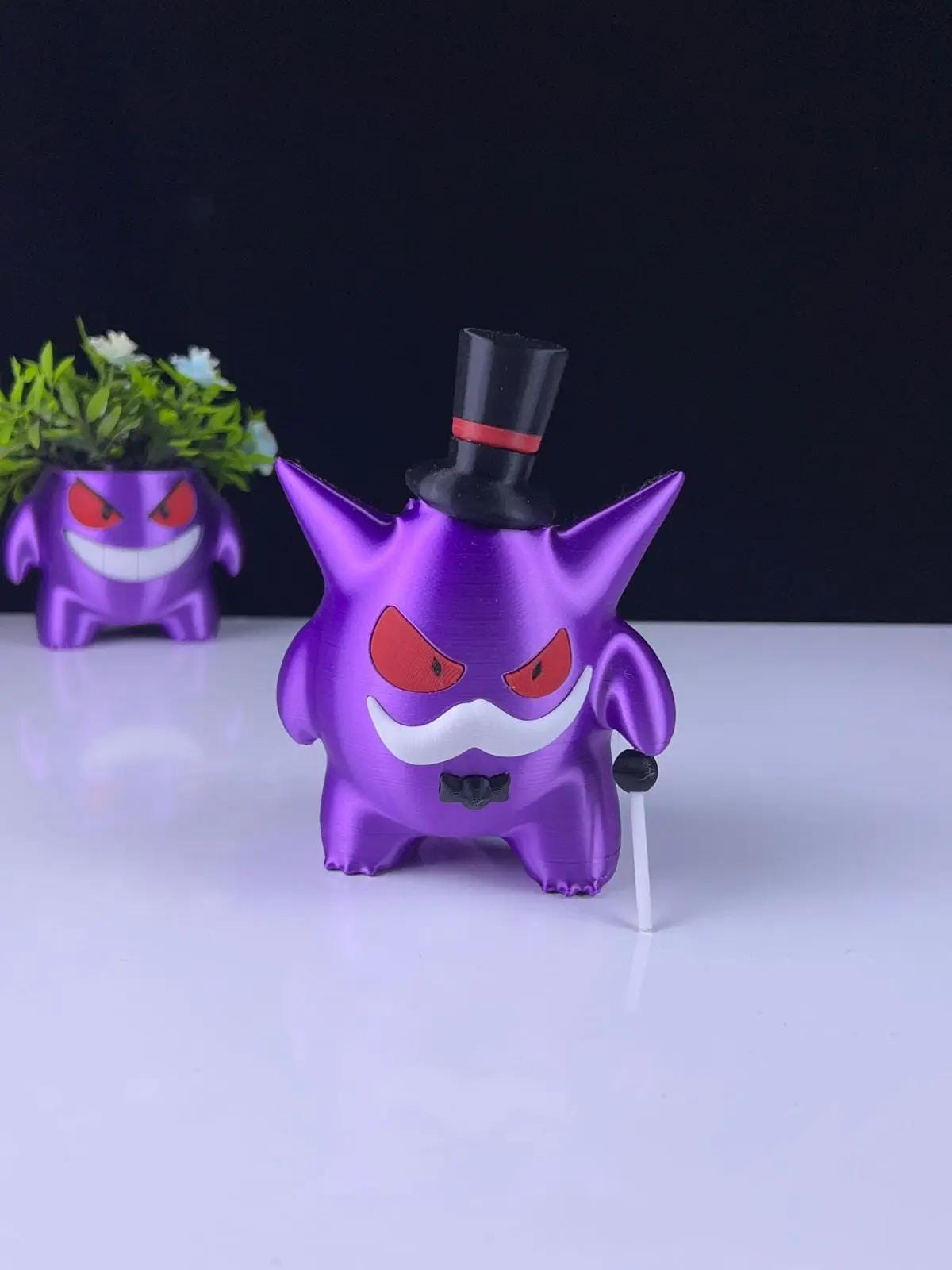 Mr. Gengar Figurine – Classy Gengar in a Top Hat and Cane