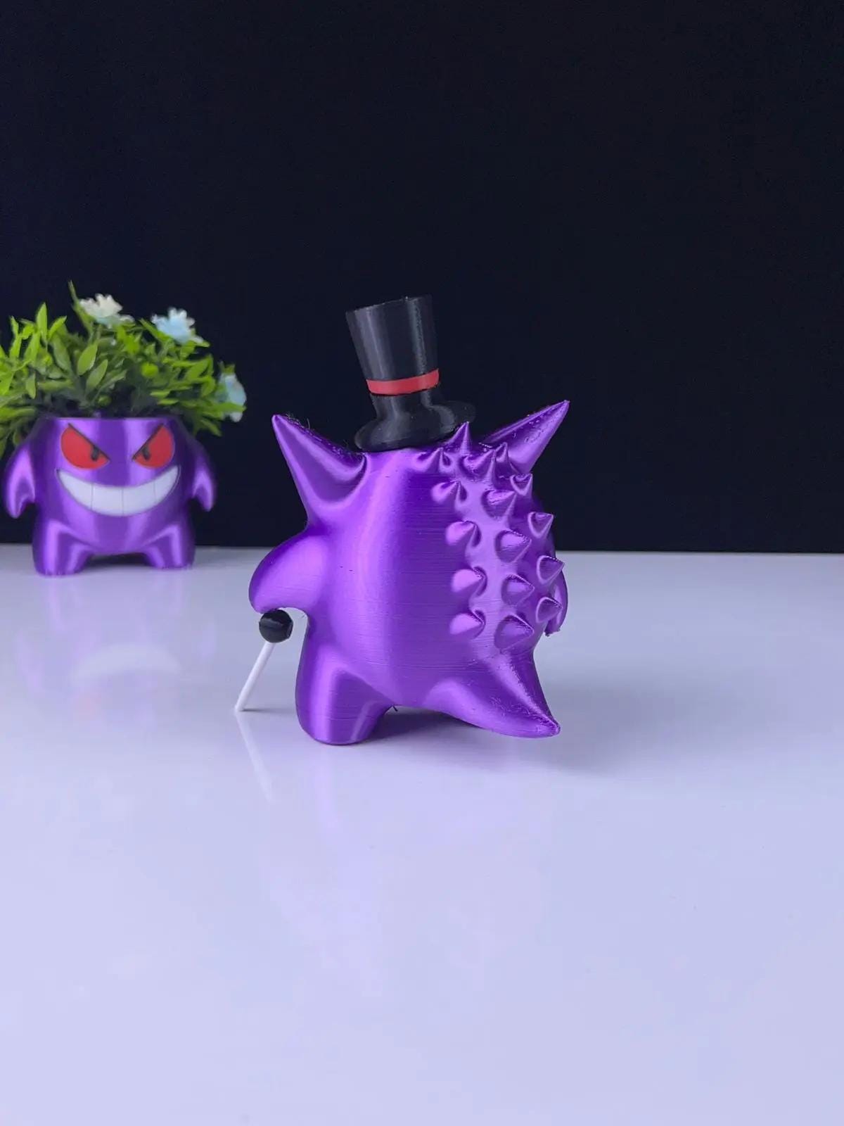 Mr. Gengar Figurine – Classy Gengar in a Top Hat and Cane