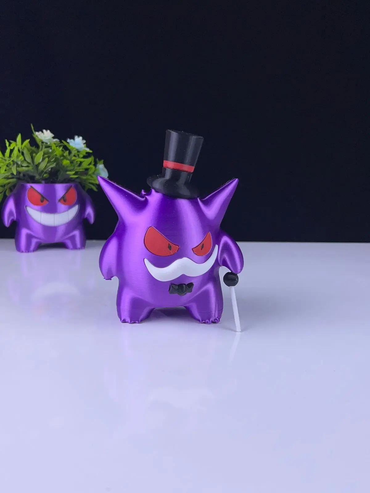 Mr. Gengar Figurine – Classy Gengar in a Top Hat and Cane