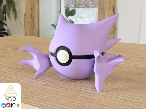 Haunter-Themed Pokéball – Spooky Specter Collectible