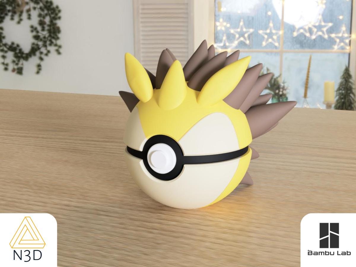 Sandslash Pokeball – Unleash the Spikes!