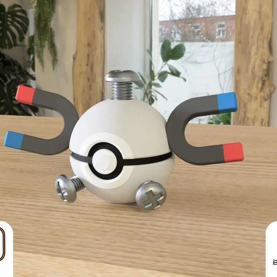Magnemite Retro Robo Vibes Magnetic Force-Inspired Collector Ball