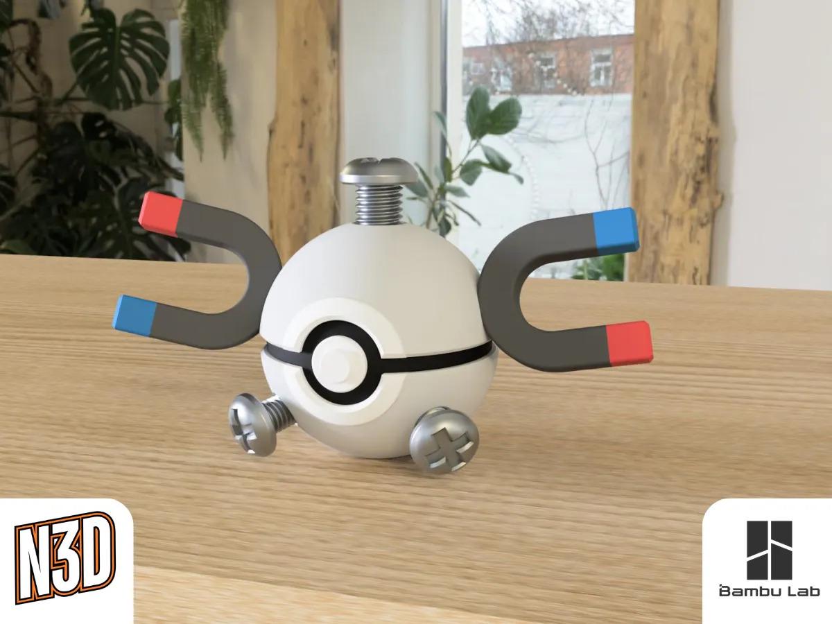 Magnemite Pokéball – Attract Adventure!