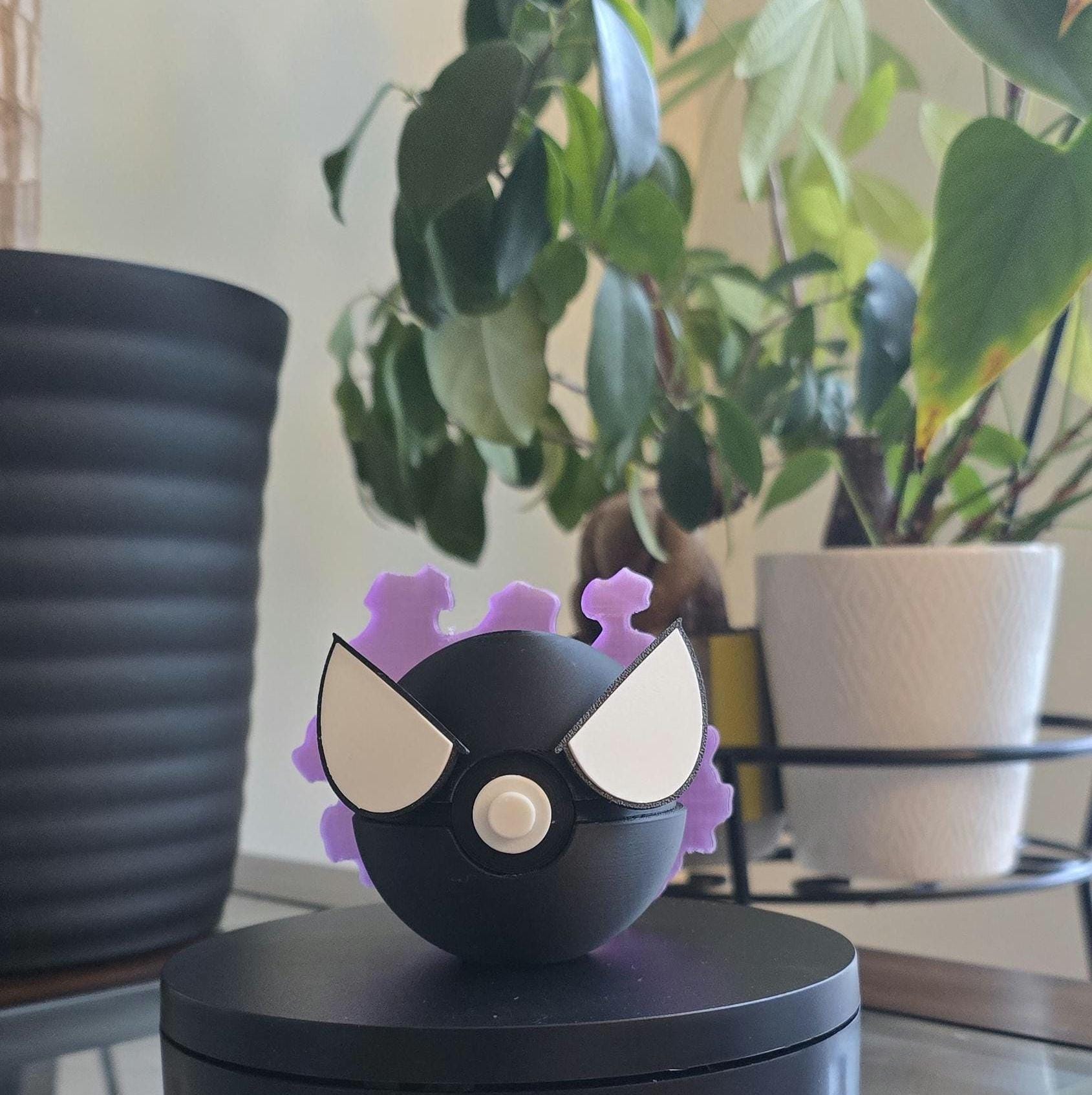 Gastly Inspired Display Piece Phantom Mist Collector Ball